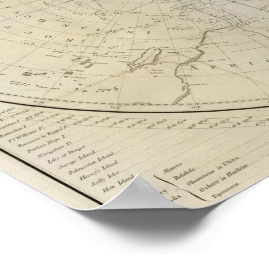 South Hemisphere Poster (Hoek)