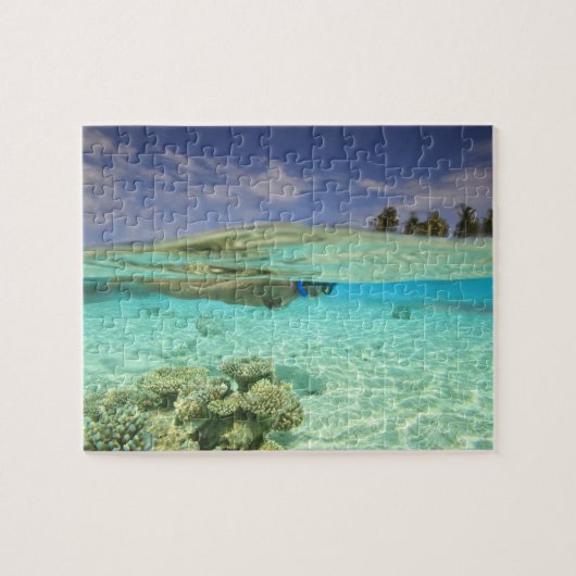 South Huvadhoo Atoll, Southern Maldives, Indian Legpuzzel (Horizontaal)