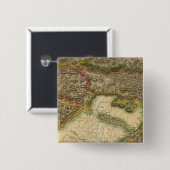 South Inverness Shire Vierkante Button 5,1 Cm (Voorkant /achterkant)
