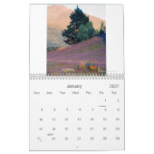 South Island Calendar Kalender (Jan 2027)