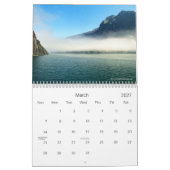 South Island Calendar Kalender (Mar 2027)
