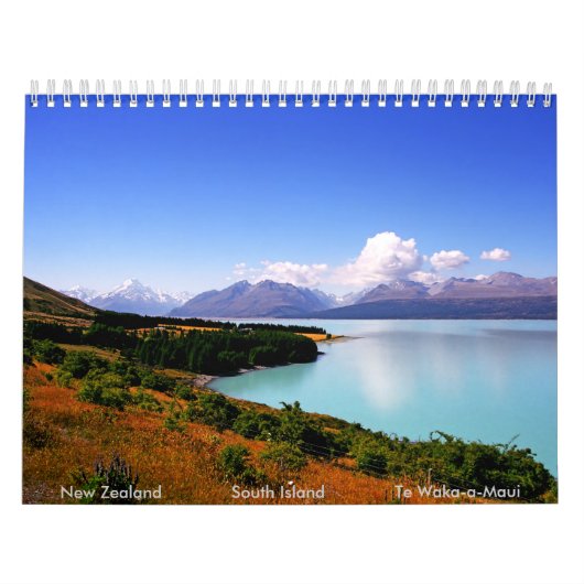 South Island Calendar Kalender (Hoes)