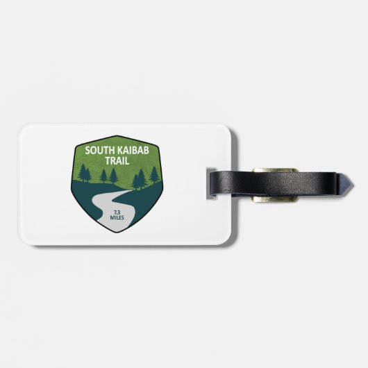 South Kaibab Trail Grand Canyon Arizona Bagagelabel (Achterkant horizontaal)