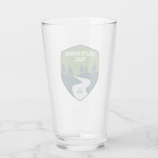 South Kaibab Trail Grand Canyon Arizona Glas (Achterkant)