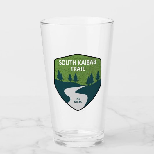 South Kaibab Trail Grand Canyon Arizona Glas (Voorkant)