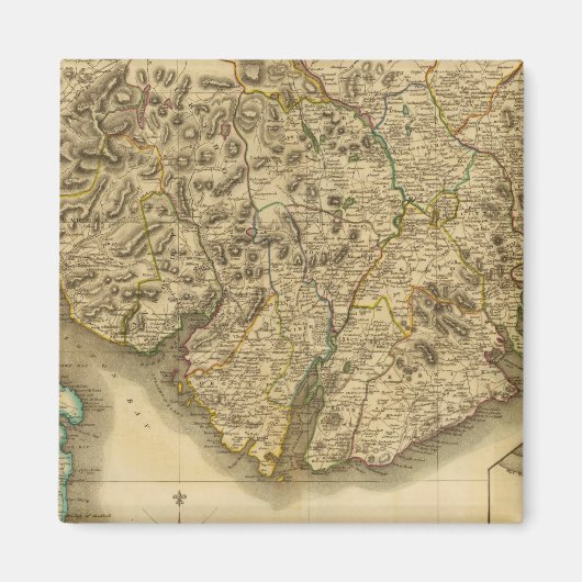 South Kirkcudbright Shire Magneet (Voorkant)