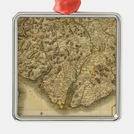 South Kirkcudbright Shire Metalen Ornament (Voorkant)