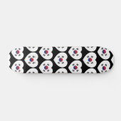South Korea Flag Heart Persoonlijk Skateboard (Horizontaal)