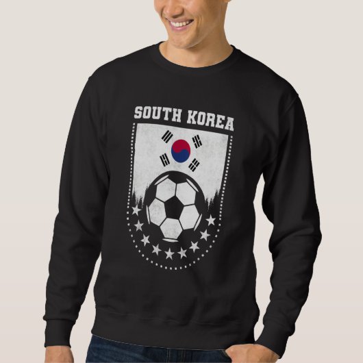 South Korea Flag Soccer Fan Trui (Voorkant)