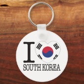 South Korea Love v2 Sleutelhanger (Voorkant)