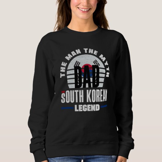 South Korea South Korean South Korea Flag Fathers  Trui (Voorkant)