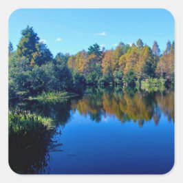 South Lake Howard Vierkante Sticker