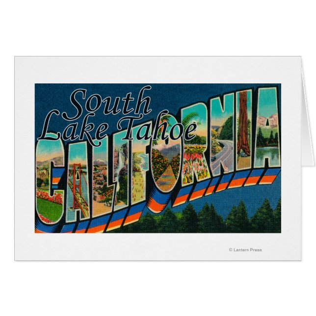 South Lake Tahoe, California (Voorkant Horizontaal)