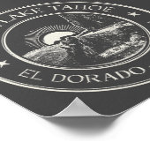 SOUTH LAKE TAHOE CALIFORNIA VINTAGE POSTER (Hoek)