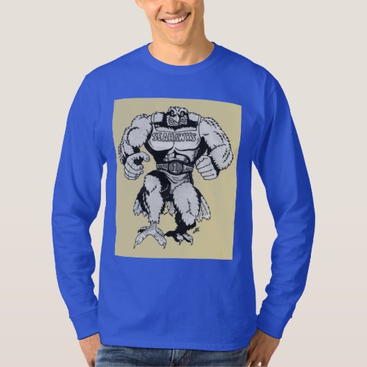 SOUTH LAKES HIGH (Reston, VA) POWER SEAHAWK T-shirt (Voorkant)