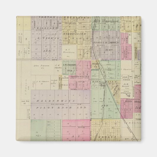 South Leavenworth, Kansas Magneet (Voorkant)