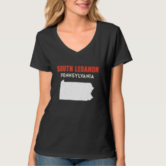 South Lebanon Pennsylvania USA State America Trave T-shirt