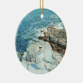 South Ledges, Appledore, ingediend door Frederick  Keramisch Ornament (Rechts)