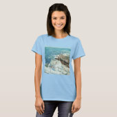 South Ledges, Appledore, ingediend door Frederick  T-shirt (Voorkant volledig)
