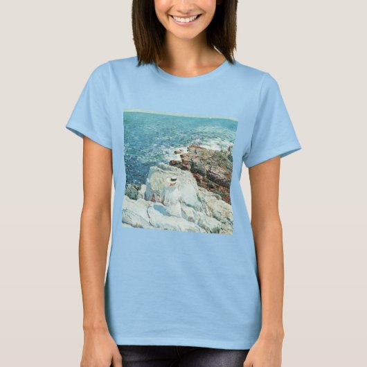 South Ledges, Appledore, ingediend door Frederick  T-shirt (Voorkant)