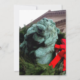 South Lion bij het Art Institute of Chicago Bedankkaart