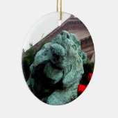 South Lion bij het Art Institute of Chicago Keramisch Ornament (Rechts)