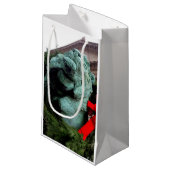 South Lion bij het Art Institute of Chicago Klein Cadeauzakje (Voorkant Gekanteld)