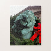 South Lion bij het Art Institute of Chicago Legpuzzel (Verticaal)