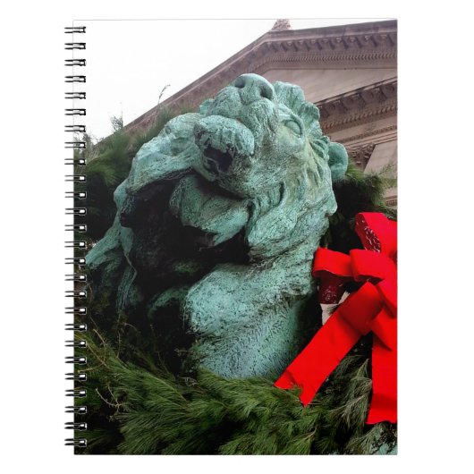 South Lion bij het Art Institute of Chicago Notitieboek (Voorkant)