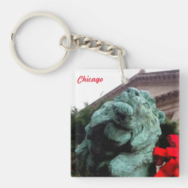 South Lion bij het Art Institute of Chicago Sleutelhanger