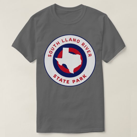 South Llano River State Park, Texas Bullseye T-shirt (Design voorkant)