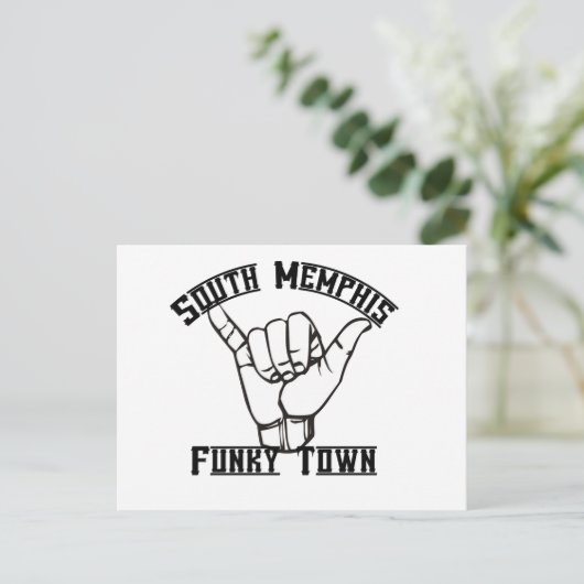 South Memphis Briefkaart (Staand voorkant)
