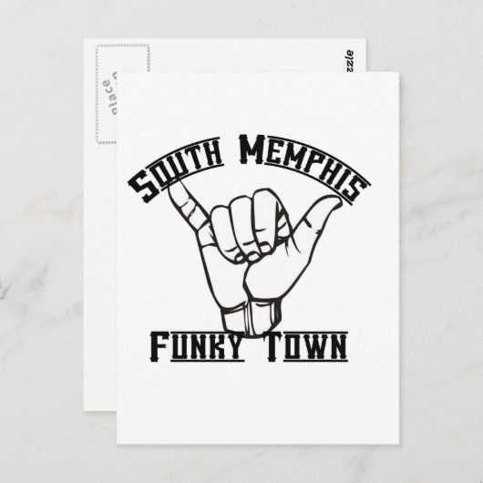 South Memphis Briefkaart (Voorkant / Achterkant)