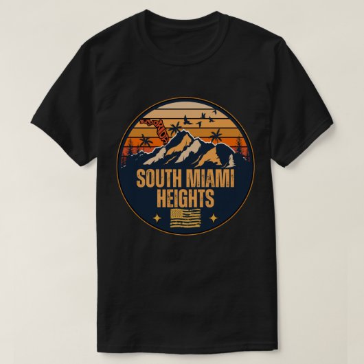 South Miami Heights, Florida T-shirt (Design voorkant)