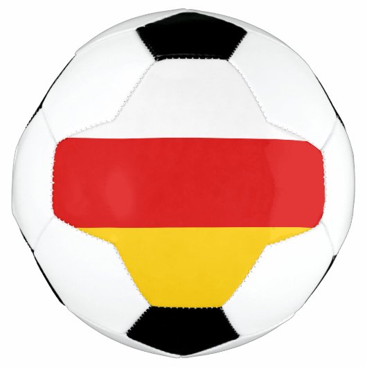 South Ossetia Flag Voetbal (Voorkant)