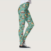 South Pacific Cruise Island Adventure Design Leggings (Rechts)