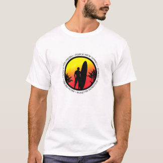 South Pacific Vacation Souvenir Surf Fan Surfer T-shirt