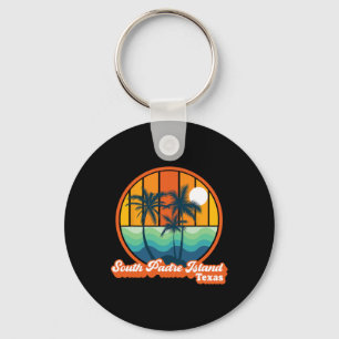 South Padre Island Texas Summer 90 s Beach Sleutelhanger