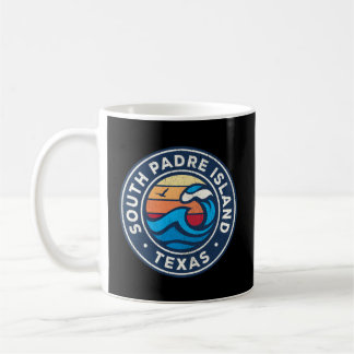 South Padre Island Texas Tx nautische golven Koffiemok
