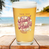 South Padre Island Texas vakantie bier Glas