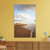 South Padre Island, Texas, Verenigde Staten resort Canvas Afdruk (Insitu (Woonkamer))