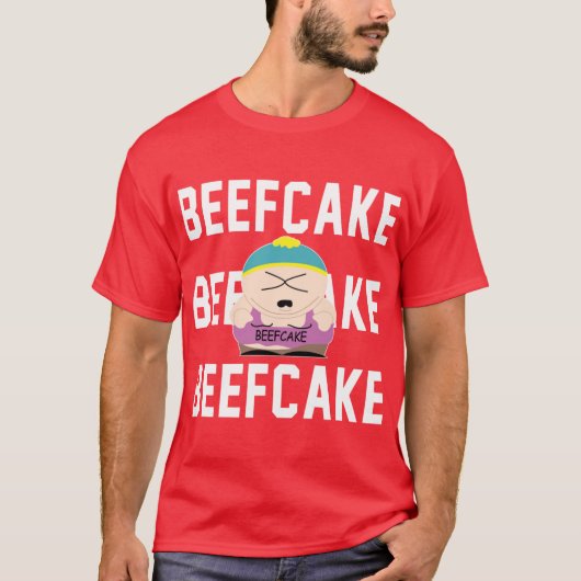 South Park Eric Cartman Beefcake shirt etender ret (Voorkant)