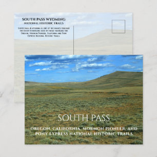 South Pass, Wyoming, National Historic Trails Briefkaart