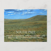 South Pass, Wyoming, National Historic Trails Briefkaart (Voorkant)