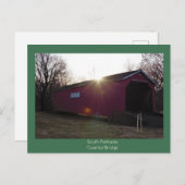 South Perkasie Covered Bridge Briefkaart (Voorkant / Achterkant)