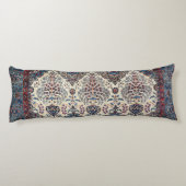 South Persian Rug Blue Tan Pinks Lichaamskussen (Achterkant)