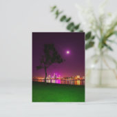 South Perth Foreshore Perth City Lights Skyline Briefkaart (Staand voorkant)
