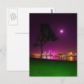 South Perth Foreshore Perth City Lights Skyline Briefkaart (Voorkant / Achterkant)