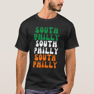 South Philly Ireland Flag Philadelphia Irish Broth T-shirt