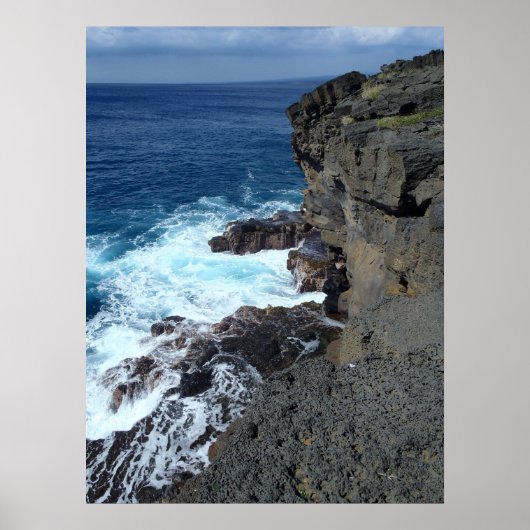 South Point groot eiland Hawaii poster (Voorkant)